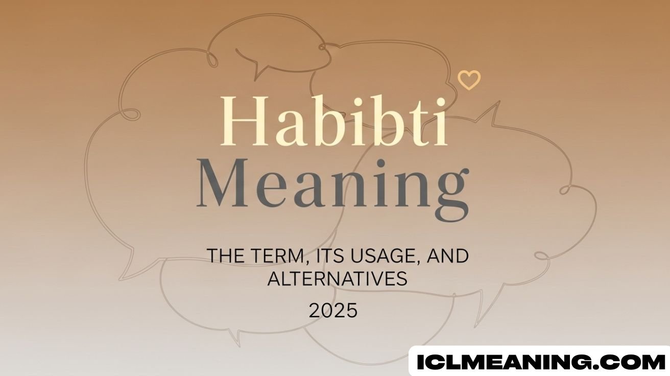 Habibti Meaning