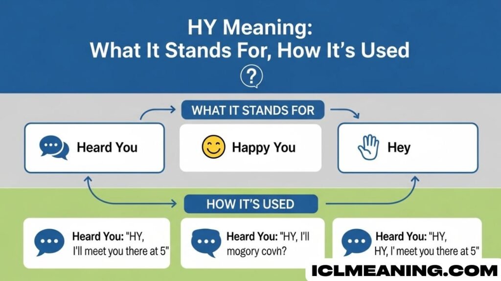 HY Meaning