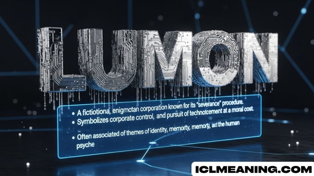 Lumon Definition and Meaning
