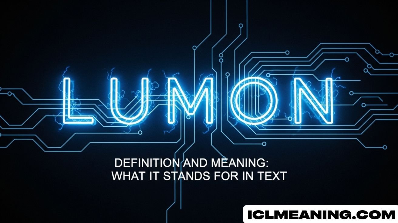 Lumon Definition and Meaning