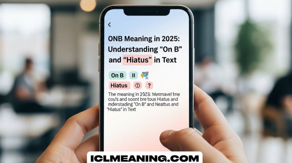 ONB Meaning in 2025: Understanding