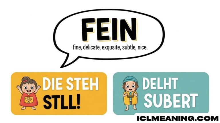What Does Fein Mean