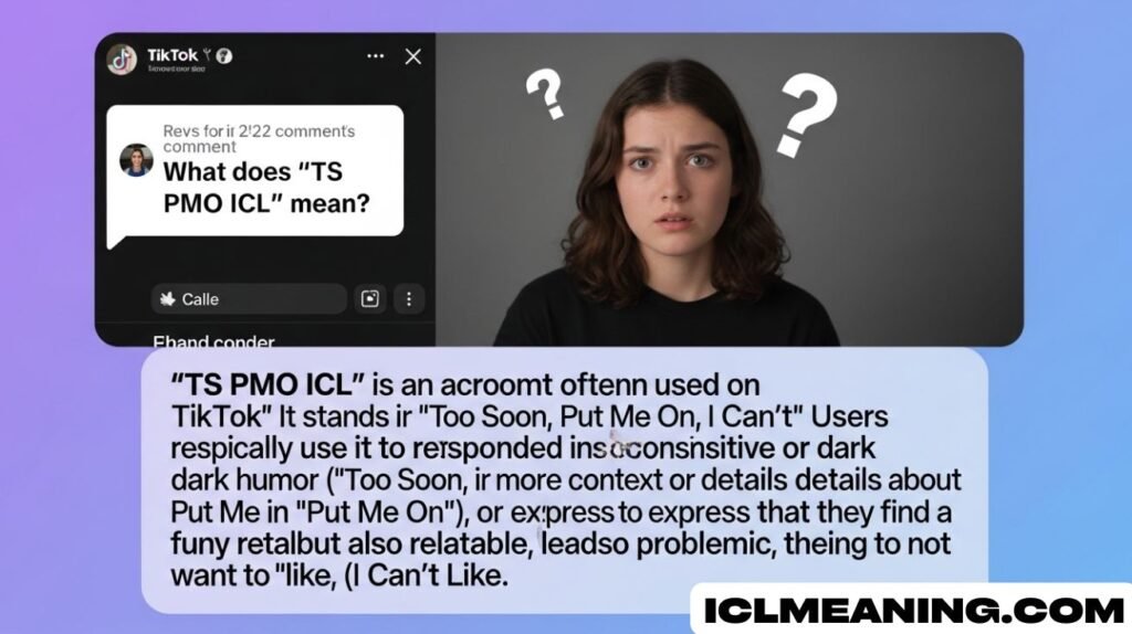 What Does ‘TS PMO ICL’ Mean on TikTok?