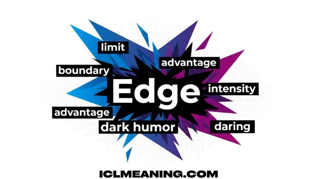 Edge Meaning Slang