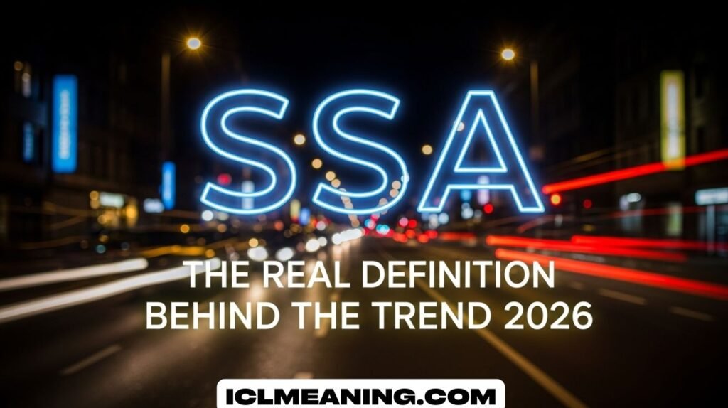 SSA Meaning