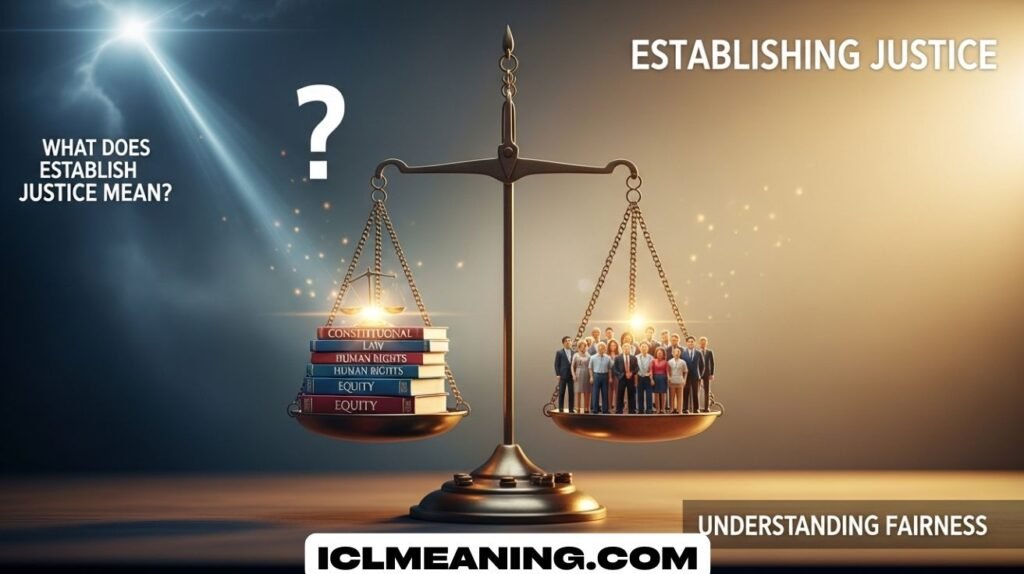 Establish Justice Mean