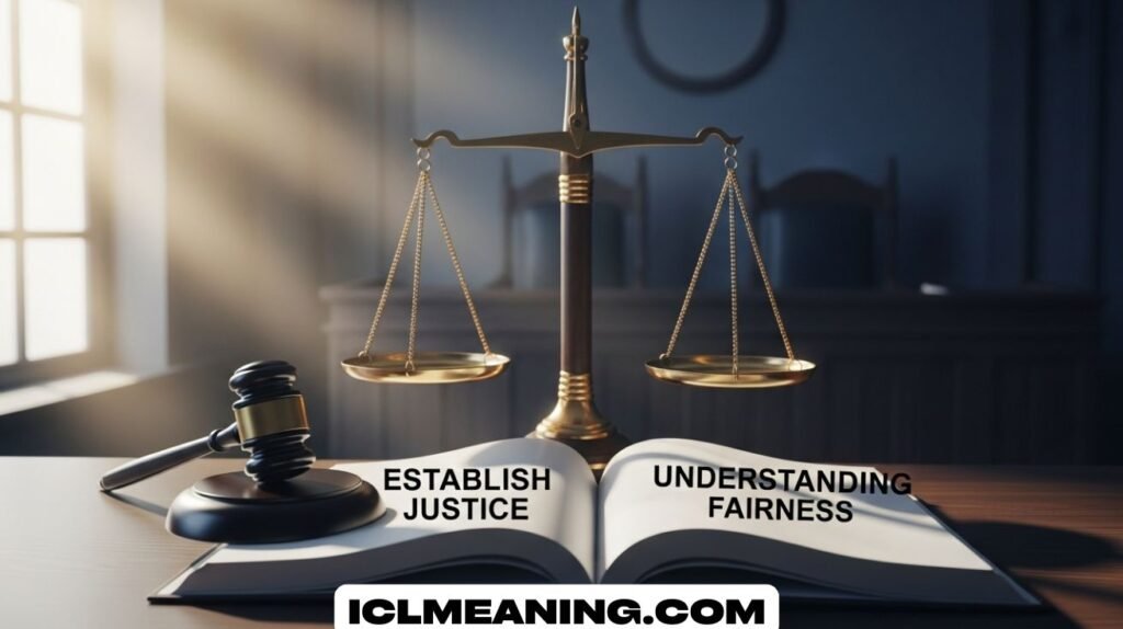 Establish Justice Mean