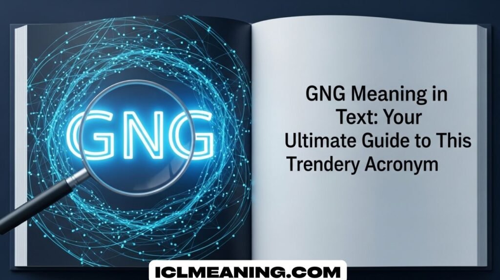 GNG Meaning in Text