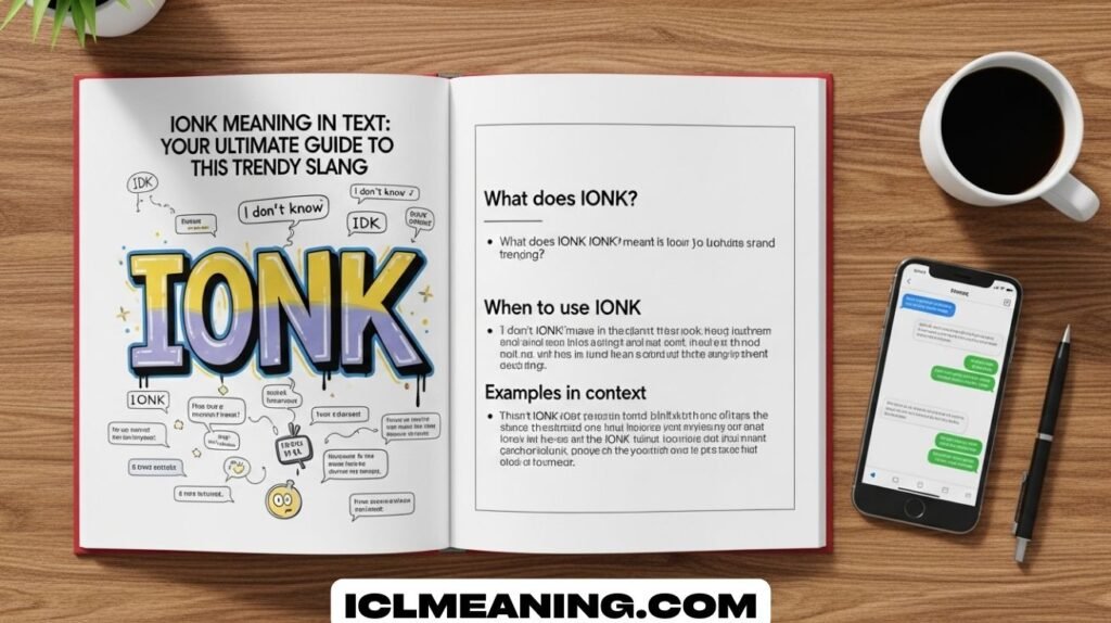 IONK Meaning in Text
