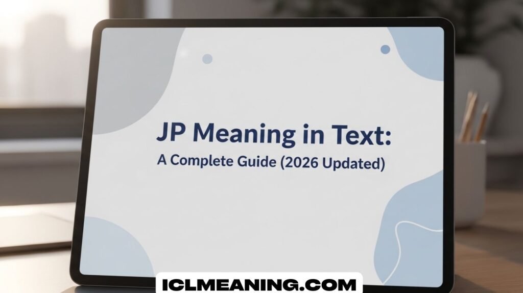 JP Meaning in Text