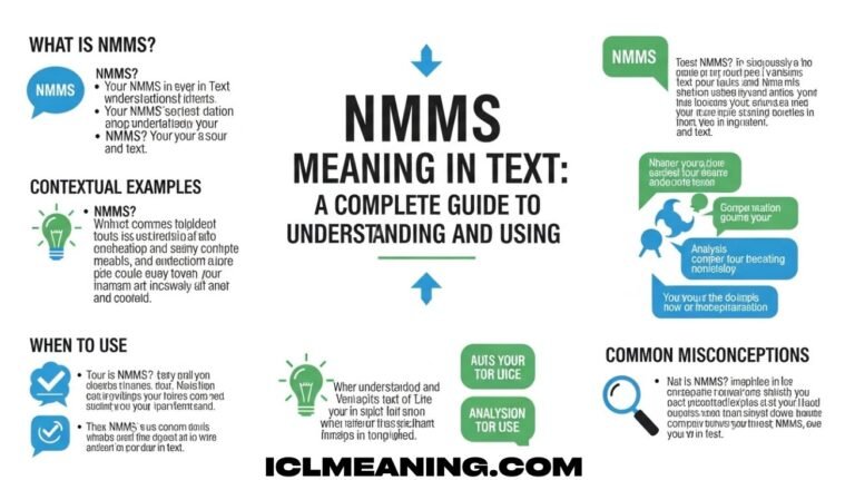 NMMS Meaning in Text