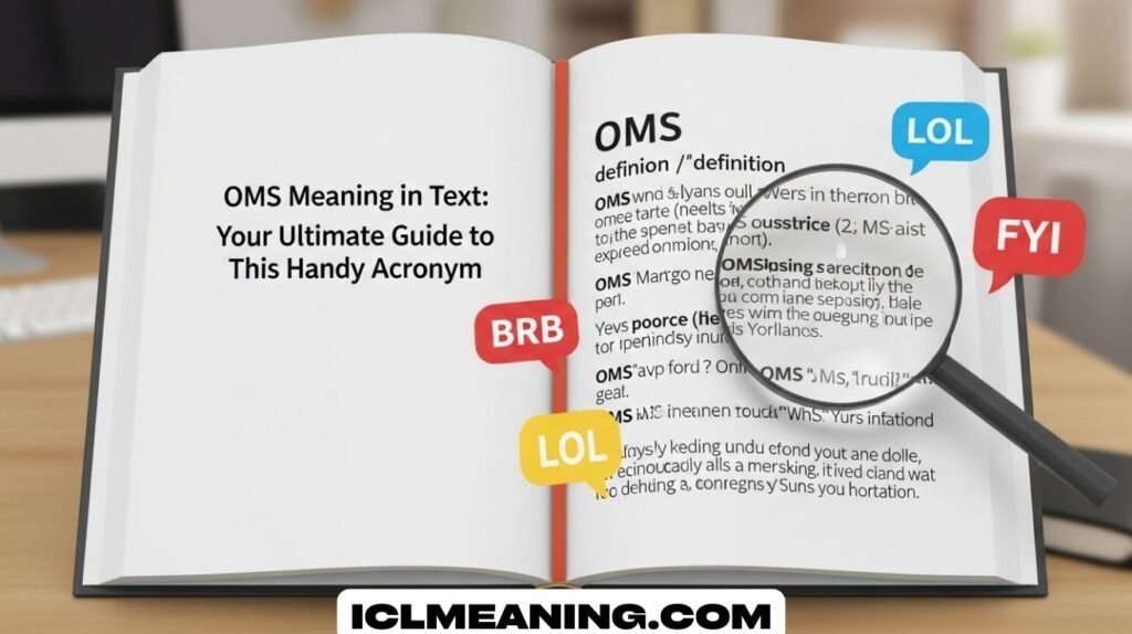 OMS Meaning in Text