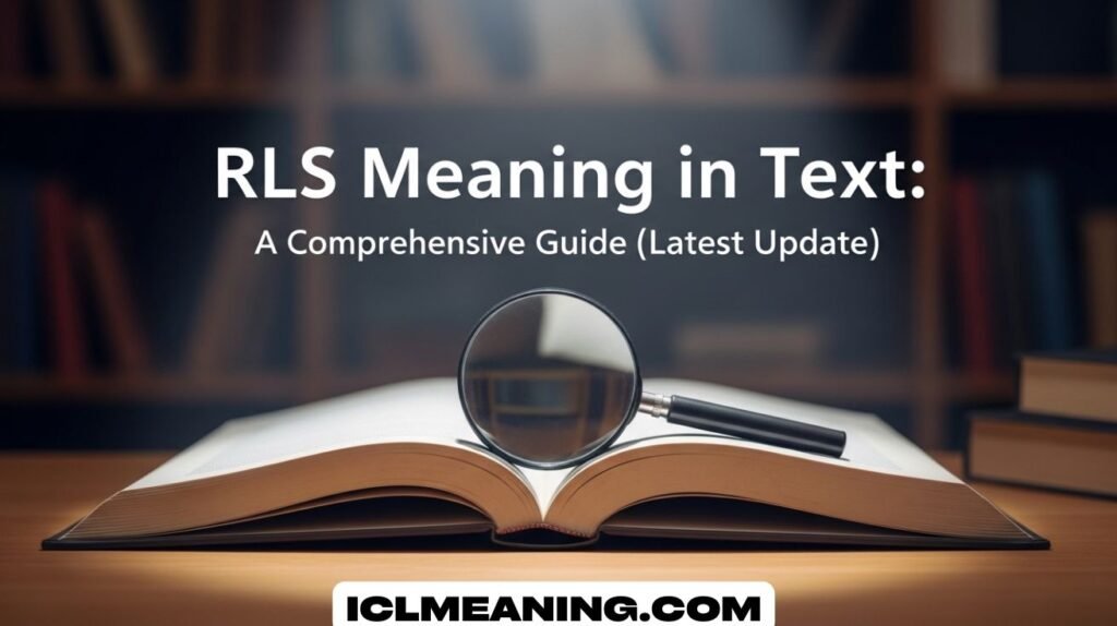 RLS Meaning in Text