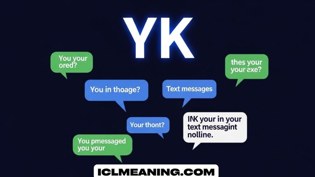 YK Meaning in Text