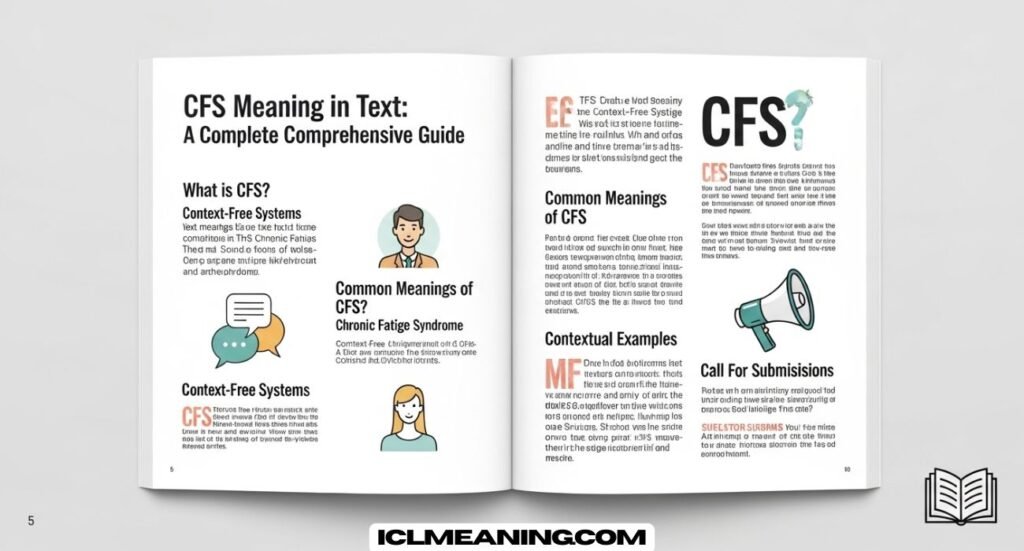 CFS Meaning in Text