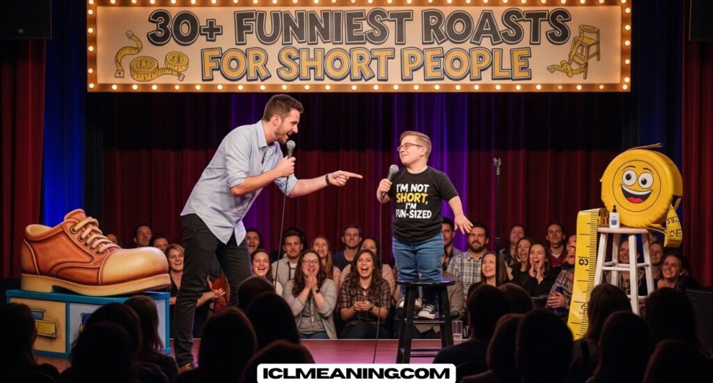 Funniest Roasts to Say to Short People