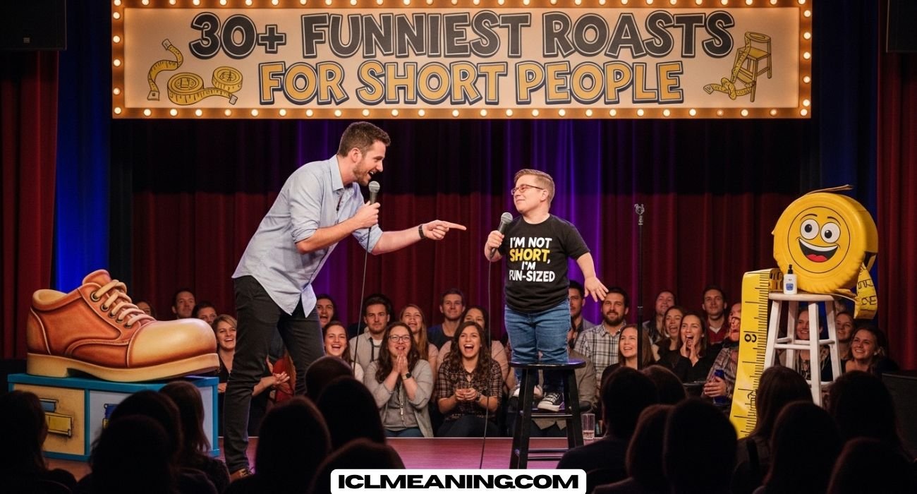 Funniest Roasts to Say to Short People