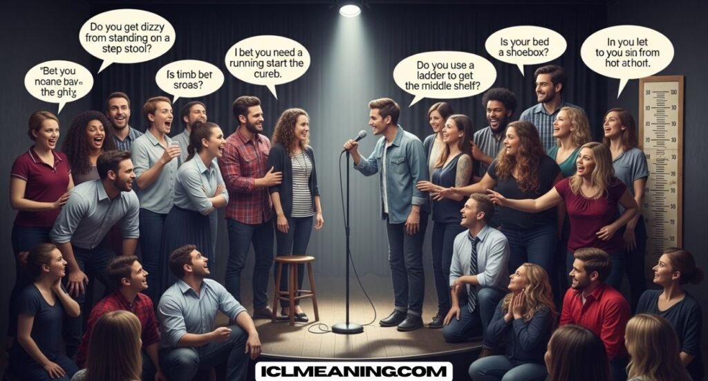 Funniest Roasts to Say to Short People