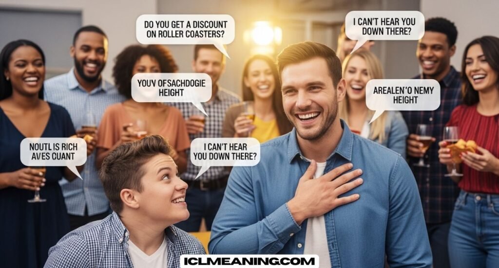 Funniest Roasts to Say to Short People