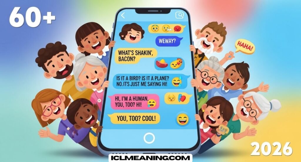 Funny Ways to Say “Hi Over Text”