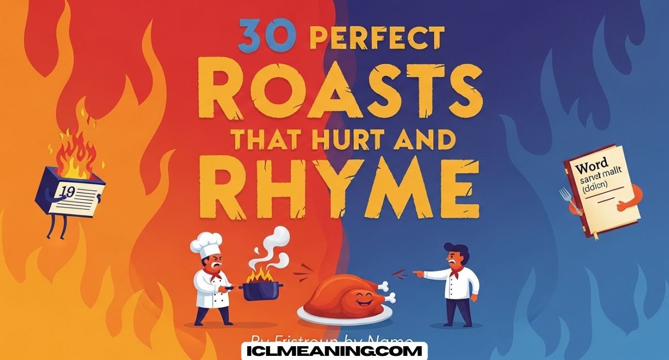 Perfect Roasts That Hurt and Rhyme