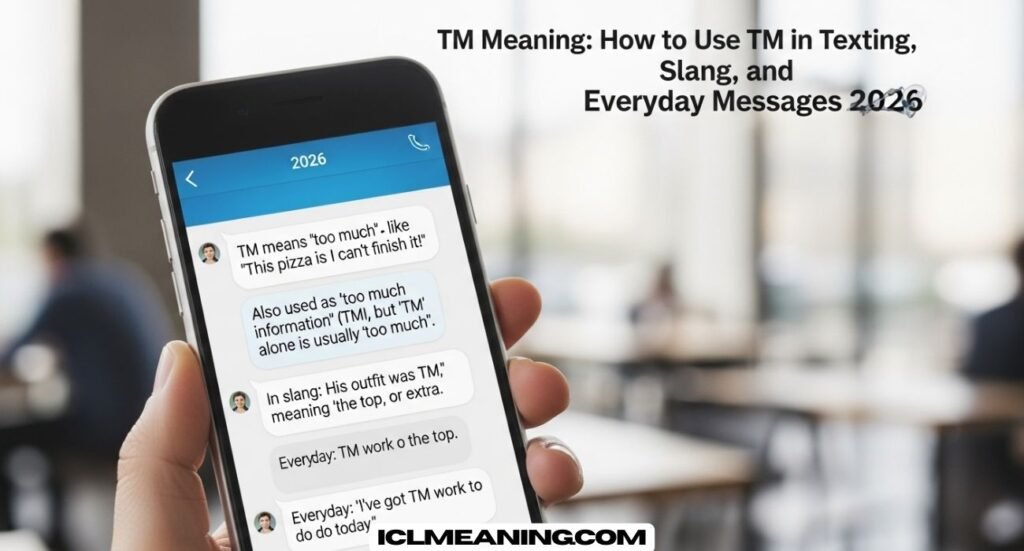 TM Meaning: How to Use TM in Texting
